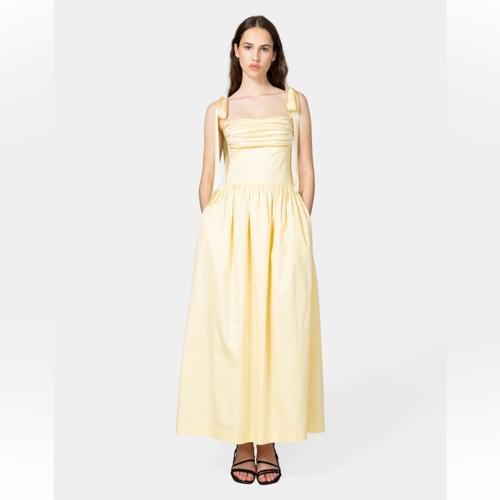 Elsa Maxi Dress - Butter Yellow